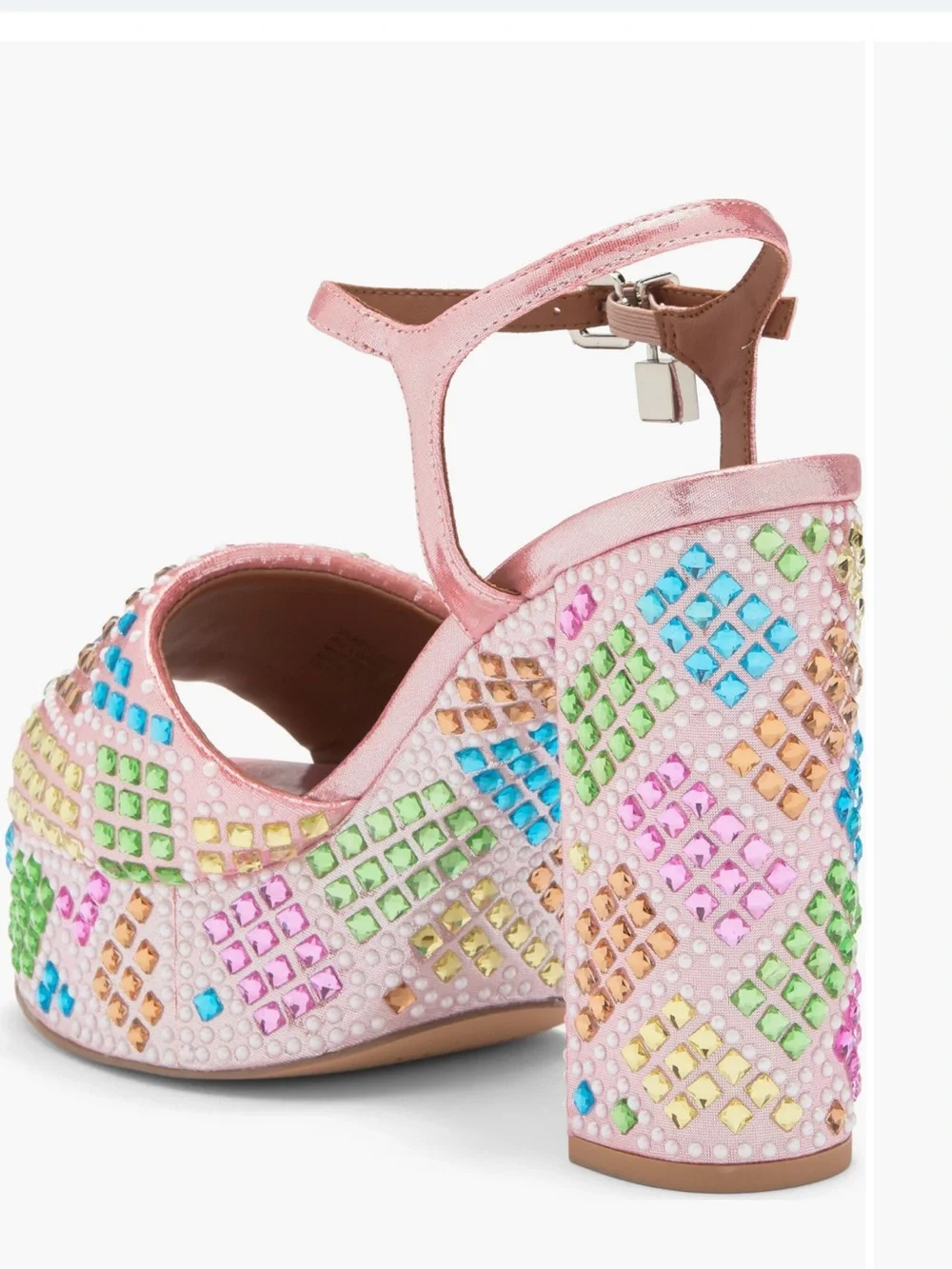 Kurt Geiger pink platform